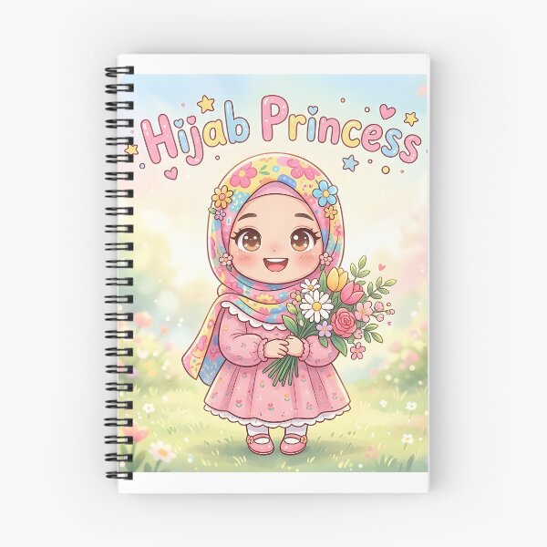 Item preview, Hijab Princess in Bloom designed and sold by Hustle DNA Studio.