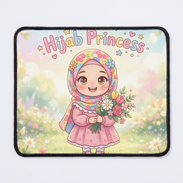 Item preview, Hijab Princess in Bloom designed and sold by Hustle DNA Studio.