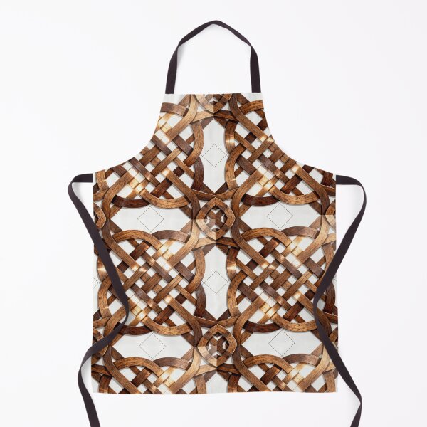 Item preview, A woven pattern made of wood #2 designed and sold by Ratatosk-AI.
