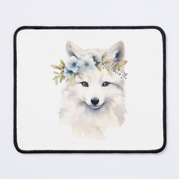 Item preview, Spring Pastel Floral Flower Fox designed and sold by AussieMomma.