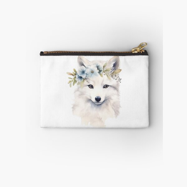 Item preview, Spring Pastel Floral Flower Fox designed and sold by AussieMomma.