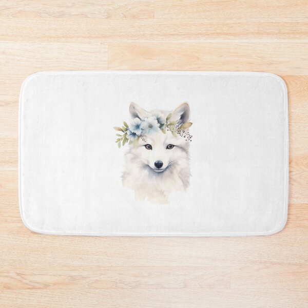 Item preview, Spring Pastel Floral Flower Fox designed and sold by AussieMomma.