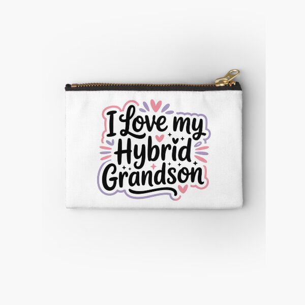 Item preview, I Love My Hybrid Grandson designed and sold by graphic-genie.