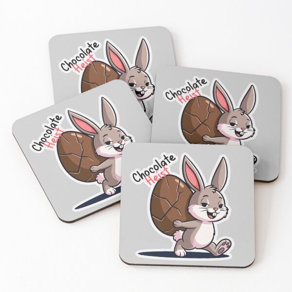 Item preview, Sneaky Bunny Chocolate Heist designed and sold by PixelVibe782.