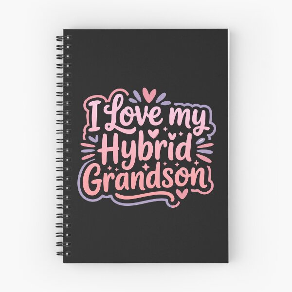 Item preview, I Love My Hybrid Grandson designed and sold by graphic-genie.