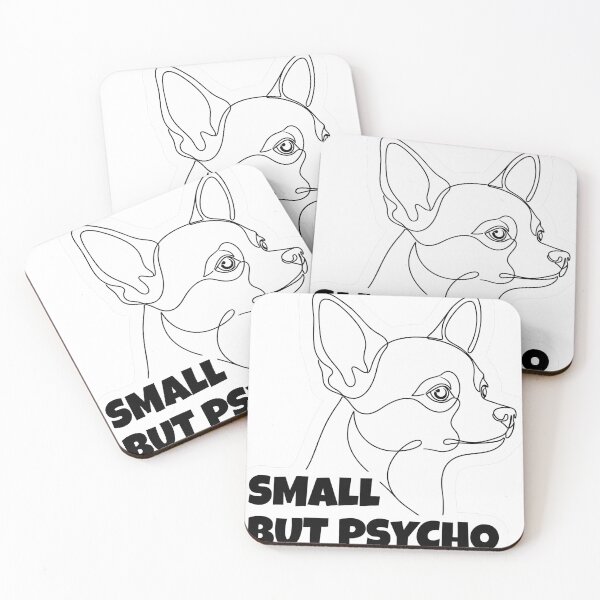 Item preview, Chihuahua Funny Meme Dog – Small But Psycho designed and sold by YanitaTF.