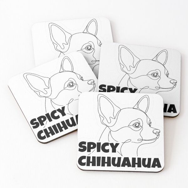 Item preview, Chihuahua Funny Meme Dog – Spicy Chihuahua designed and sold by YanitaTF.