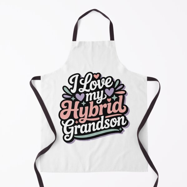 Item preview, I Love My Hybrid Grandson designed and sold by graphic-genie.