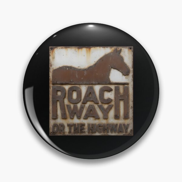 Item preview, Roach Way or the Highway Witcher - Funny Geralt Gamer Quote sign designed and sold by SlightlyUnreal.