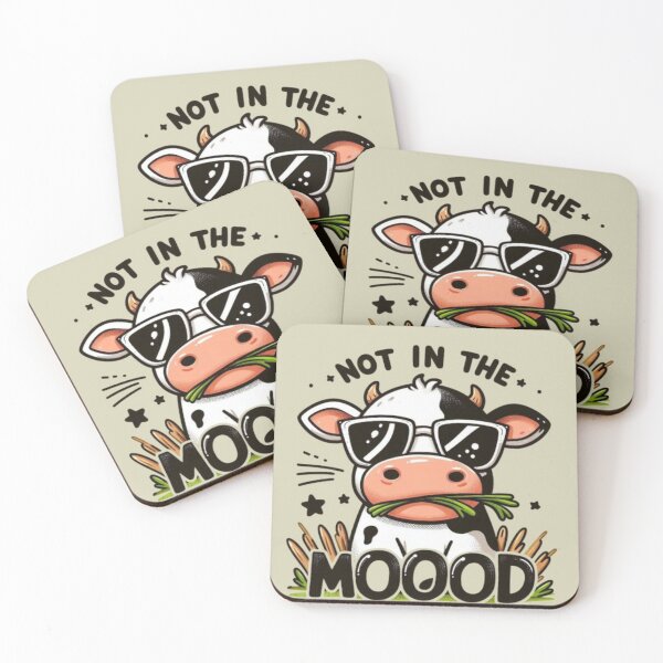 Item preview, Mooo-dy Vibes designed and sold by Artifyhub55.