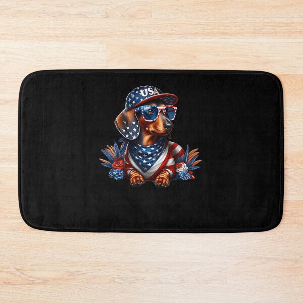 Item preview, Dachshund 4th of July Patriotic Dog Dachshund Fourth of July designed and sold by Boutkimaewab.