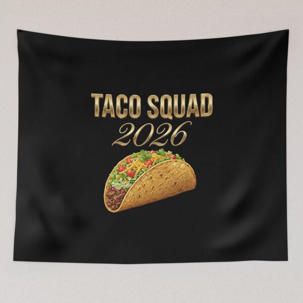 Item preview, Taco Squad 2026 – Funny Graduation Design for Class of 2026 Food Lovers designed and sold by Verycutethings.