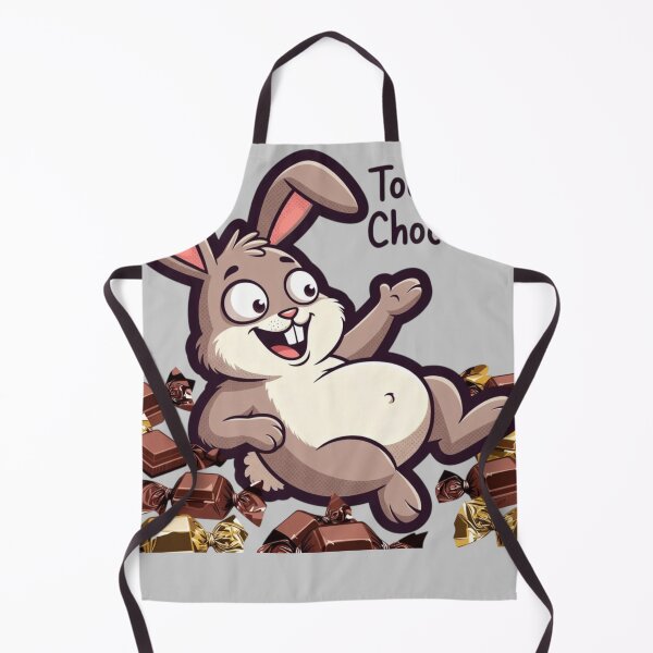 Item preview, Too Much Chocolate Funny Bunny designed and sold by PixelVibe782.