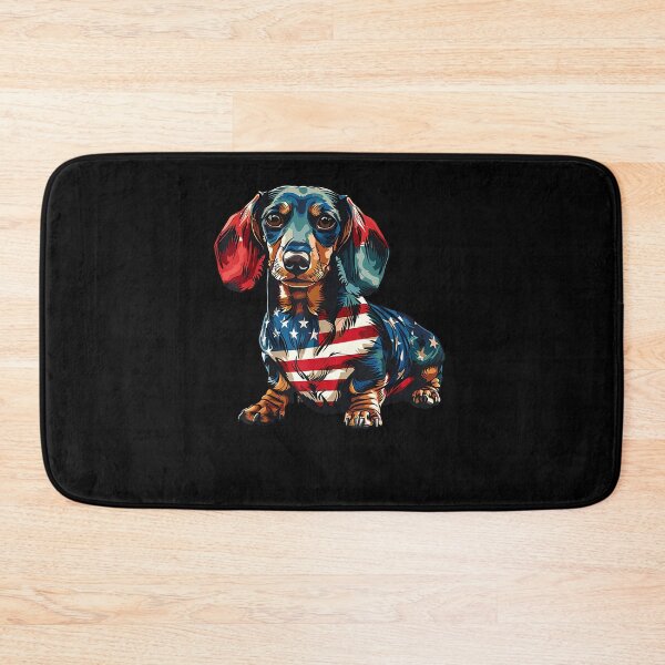 Item preview, Dachshund Dog 4th of July American Flag Gifts for Men Women designed and sold by Boutkimaewab.
