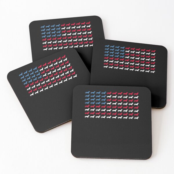 Item preview, Dachshund Patriotic American Flag Dachshund 4th of July designed and sold by Boutkimaewab.