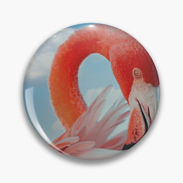 Artikelvorschau, Eleganter Flamingo im Sonnenlicht Tropen Natur Design entworfen und verkauft von Mauswohn.