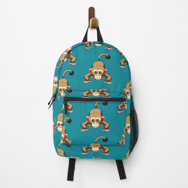 Item preview, Cute Crawling Monkey Sticker – Funny Playful Cartoon Animal Kids Friendly Design designed and sold by zohocreations.