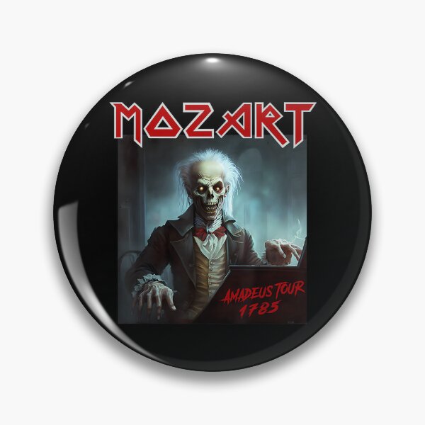 Item preview, Mozart Funny Heavy-Metal Shirts Vintage Sarcastic Music designed and sold by AnnUWatts.
