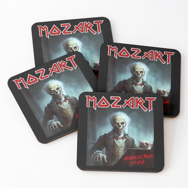 Item preview, Mozart Funny Heavy-Metal Shirts Vintage Sarcastic Music designed and sold by AnnUWatts.