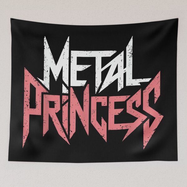 Item preview, Metal Princess Heavy Metal Girl designed and sold by AnnUWatts.