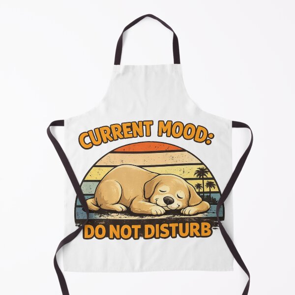 Item preview, Current Mood Do Not Disturb Dog Shirt designed and sold by PawTheory.