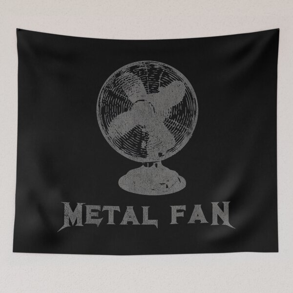Item preview, Metal Fan Funny Heavy Metal Music designed and sold by AnnUWatts.