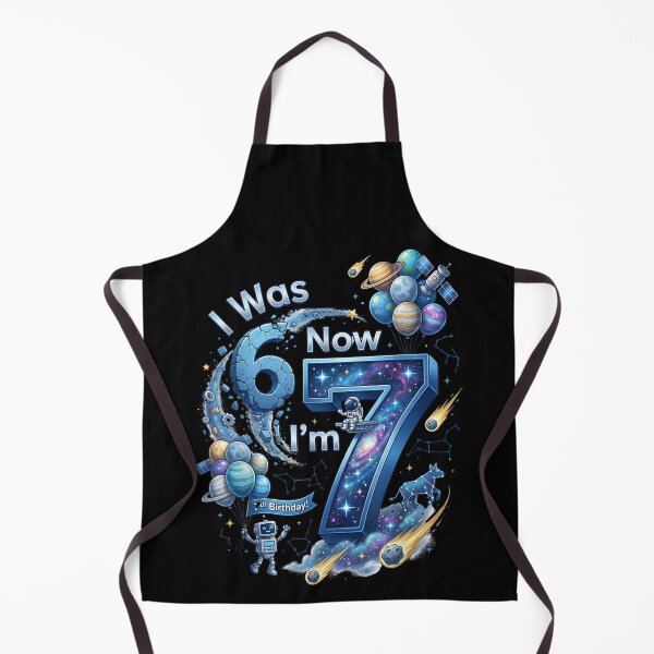 Item preview, Kids 7th Birthday Galaxy Space Astronaut Outer Space Planet Seventh Birthday designed and sold by EricCotanori.