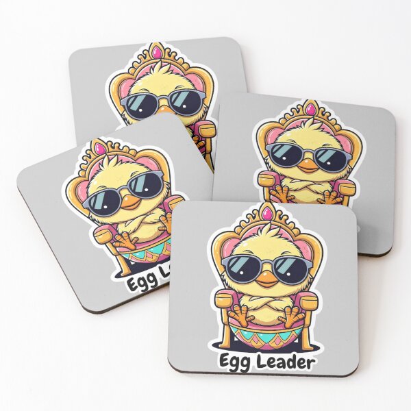 Item preview, Egg Leader Cool Baby Chick designed and sold by PixelVibe782.