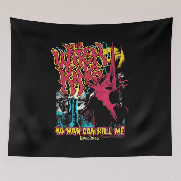 Item preview, LOTR Heavy Metal Witch King Fantasy Movie designed and sold by AnnUWatts.