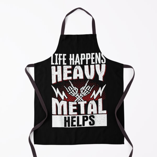 Item preview, Life Happens Heavy Metal Helps designed and sold by AnnUWatts.
