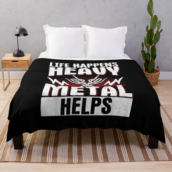 Item preview, Life Happens Heavy Metal Helps designed and sold by AnnUWatts.