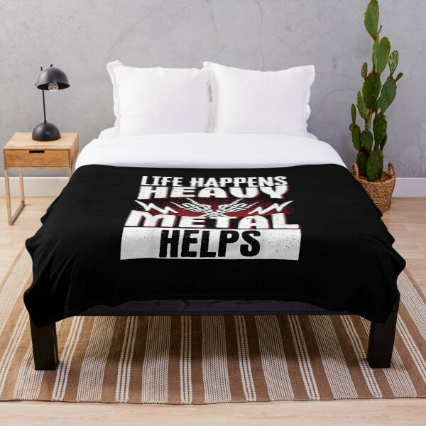Item preview, Life Happens Heavy Metal Helps designed and sold by AnnUWatts.