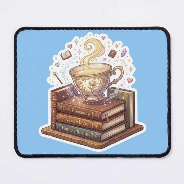 Item preview, Romantasy for Bookish Nerds – Magical Cozy Stickers designed and sold by sam54796.