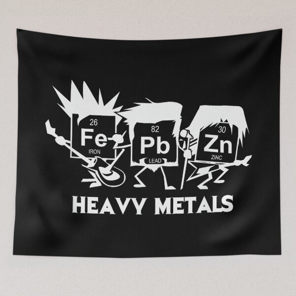 Item preview, Heavy Metals Science Geek and Heavy Metal designed and sold by AnnUWatts.