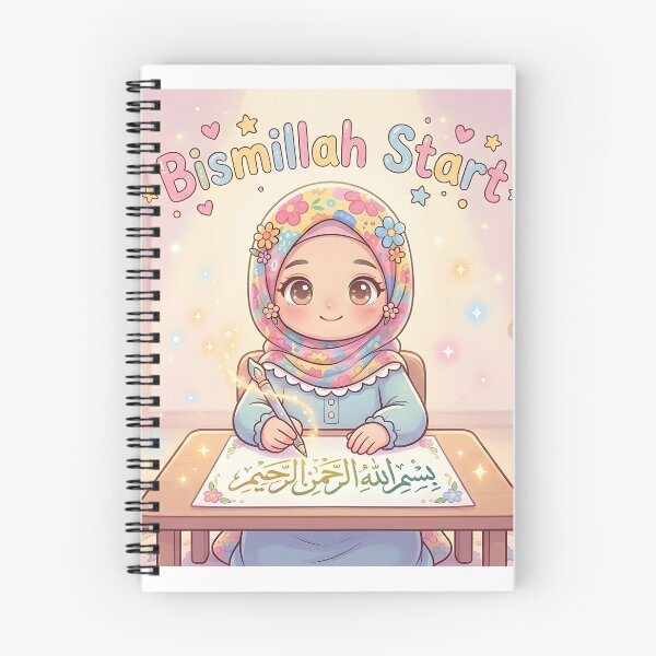 Item preview, Bismillah Beginnings – Cute Islamic Classroom Art designed and sold by Hustle DNA Studio.