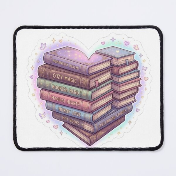 Item preview, Romantasy for Bookish Nerds – Magical Cozy Stickers designed and sold by sam54796.