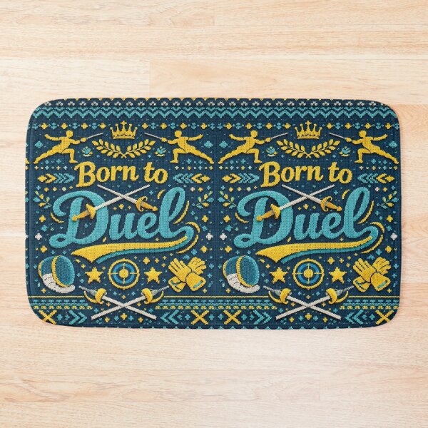 Item preview, Born to Duel Fencing Sport Lifestyle Knitting Patterns designed and sold by Mauswohn.