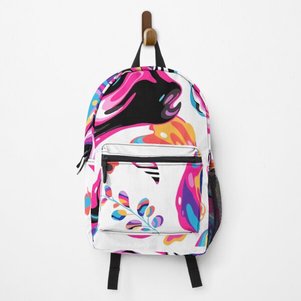 Item preview, A vibrant and colorful abstract floral design on a white background designed and sold by Creative88Art.