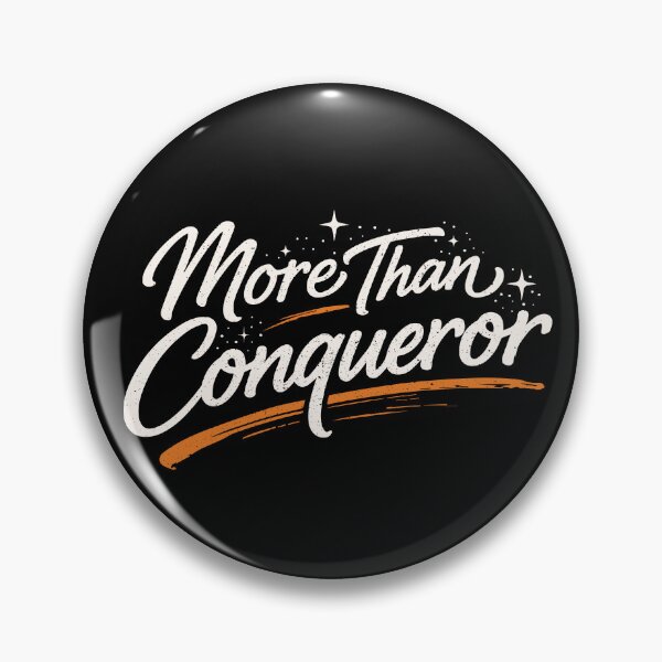 Item preview, More Than Conqueror – Christian Faith Victory designed and sold by Verse & Vibes.