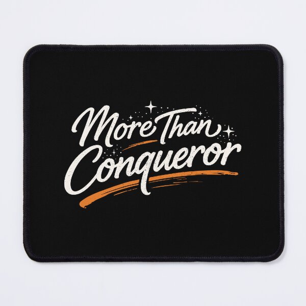 Item preview, More Than Conqueror – Christian Faith Victory designed and sold by Verse & Vibes.