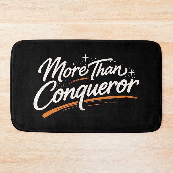 Item preview, More Than Conqueror – Christian Faith Victory designed and sold by Verse & Vibes.