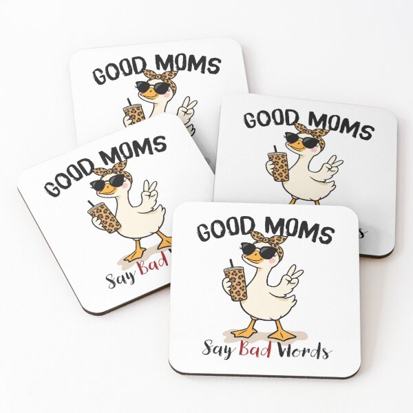 Item preview, Funny Mom Life Goose, Good Moms Say Bad Words Humor designed and sold by PRINYOS.