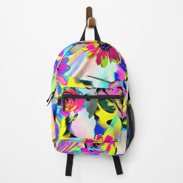 Item preview, A vibrant floral pattern with colorful flowers and swirling designs designed and sold by Creative88Art.
