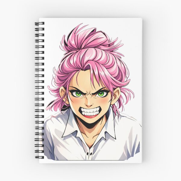 Item preview, Furious pink-haired girl – Manga anger expression illustration designed and sold by chromyral-creations.