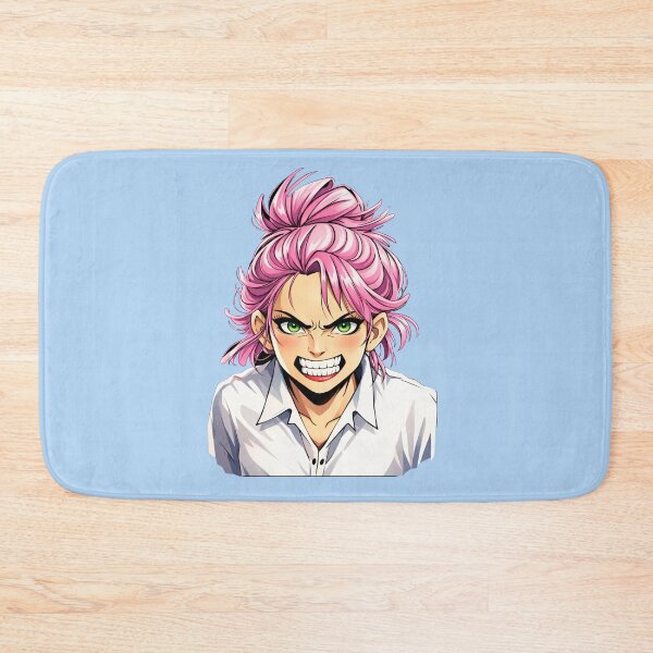 Item preview, Furious pink-haired girl – Manga anger expression illustration designed and sold by chromyral-creations.