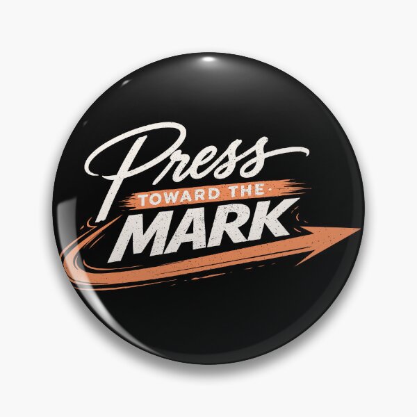 Item preview, Press Toward the Mark – Christian Faith Perseverance designed and sold by Verse & Vibes.