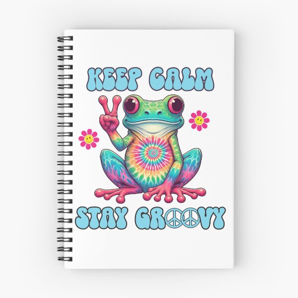 Item preview, Peace Frog, Groovy Vibes, Hippie Chick, Hippie Vibes designed and sold by desireedickens.