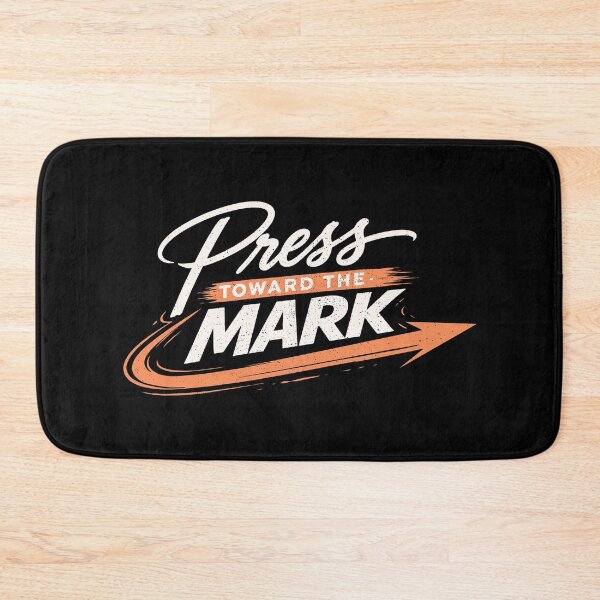 Item preview, Press Toward the Mark – Christian Faith Perseverance designed and sold by Verse & Vibes.