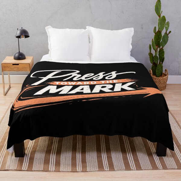 Item preview, Press Toward the Mark – Christian Faith Perseverance designed and sold by Verse & Vibes.