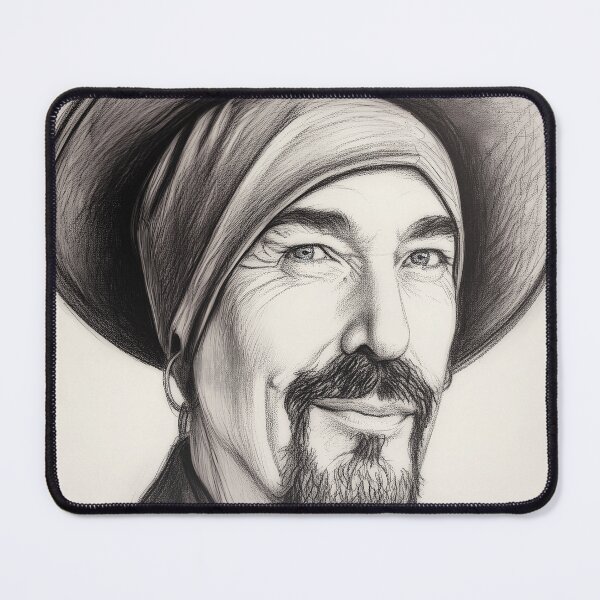 Item preview, Charcoal Sketch of Billy Bob Thornton designed and sold by Huskyyy Designs.